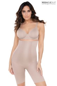 Miraclesuit Nude Stucco High Waisted Tummy Control Thigh Shapewear