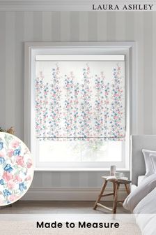 Laura Ashley Pink Charlotte Made To Measure Roman Blind