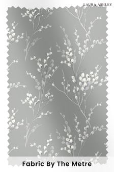 Steel Grey Pussy Willow Fabric By The Metre