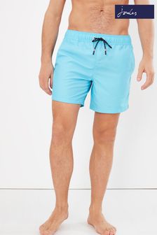Joules Blue Heston Plain Swim Shorts (T92735) | £35
