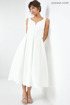 Joanna Hope White Satin Bridal Dress