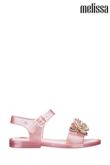 Melissa Pink Butterfly Embellished Sandals
