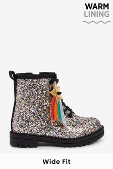 Buy Girls' Silver High Top Footwear