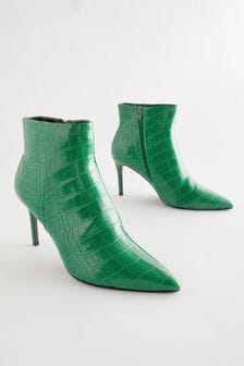 Fashionable Green oversize high heel boots Shoes Womens Shoes Boots Booties & Ankle Boots 