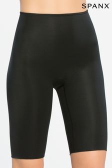 SPANX Black Power ConcealHer Extended Length Shorts