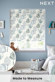 Sky Blue Trees Made To Measure Roller Blind