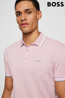 Mens Clothing T-shirts Polo shirts Pink for Men Alpha Studio Cotton Jumper in Rust 