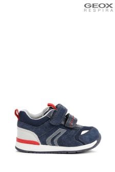 Geox Baby Boy Rishon Blue First Steps Shoes