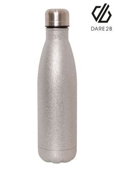 Dare 2b Silver Metal Glitter Bottle