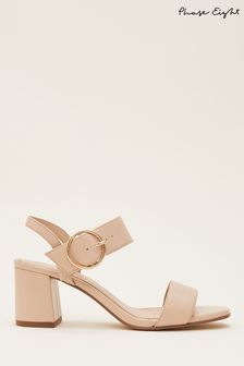 Phase Eight Natural Buckle Sandals