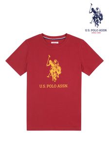 U.S. Polo Assn. Red Rider T-Shirt (TE7771) | £20 - £28