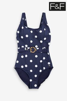 F&F Blue Spot Swimsuit