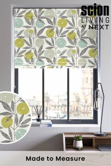 Scion Grey Blomma Made To Measure Roman Blind