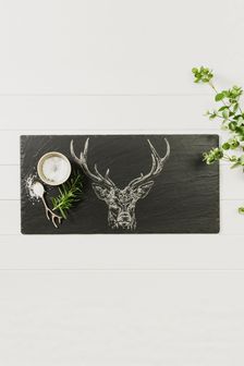 The Just Slate Company Natural Stag Prince Table Runner
