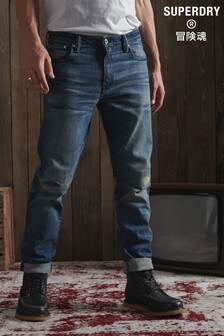 Superdry Blue Limited Edition Dry Japanese Jeans