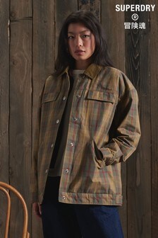 Superdry Brown Dry Limited Edition Cruiser Jacket