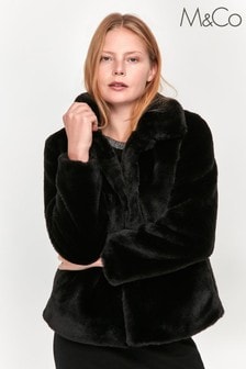Womens Clothing Jackets Fur jackets Dondup Synthetic Teddy Coat in Black 