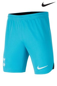 Nike Turquoise Blue Tottenham Hotspur 22/23 Third Stadium Football Shorts (U06073) | £33