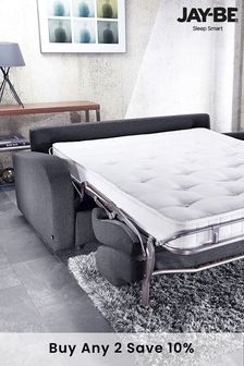 JayBe Beds 3 Seater Retro Sofa Bed with Deep Sprung Mattress