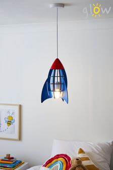 21X24cm Square Grey Ceiling Light Lamp Shade KIDS ROOM Bedroom Home Decor LED UK 