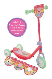 Peppa Pig Multi Switch It Character Tri Scooter