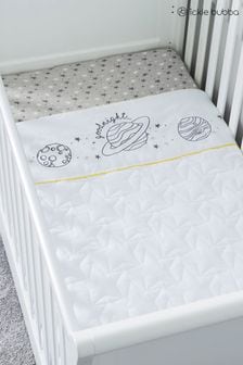 Ickle Bubba Grey The Cosmic Aura Collection Cot Quilt