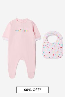 Marc Jacobs Baby Girls Gift Set 2 Piece in Pink