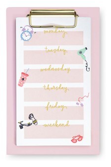kate spade new york Fashionably Late Weekly List Notepad