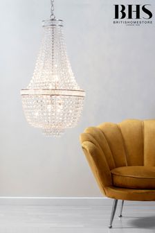 BHS Silver Emily Chandelier