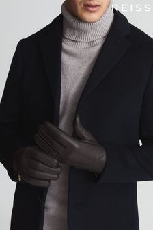 Reiss Lowa Leather Gloves