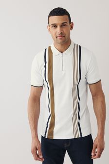 Vertical Block Polo Shirt