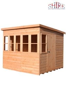 Shire Sun Pent Shed 8 ft x 6ft