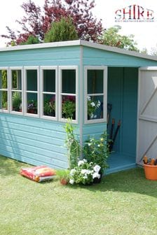 Shire Sun Pent Shed 8ft x 6ft Painted