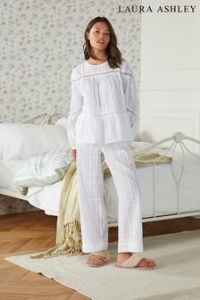 White Cotton Pyjama Set
