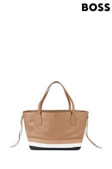 BOSS Womens Natural Addison Shopper Bag