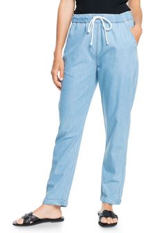 Roxy Young Womens Blue Denim Trousers