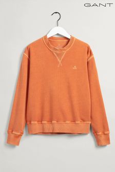 GANT Womens Orange Sunfaded Sweatshirt