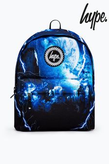 Hype. Blue Galaxy Lightning Backpack