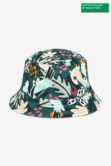 Benetton Jungle Print Bucket Hat