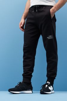 black north face joggers