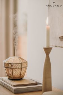 Made by Zen Luminarie Metallic Gold Aroma Diffuser with Ambient Light