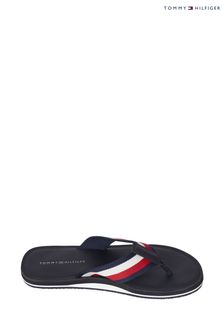 Tommy Hilfiger Blue Elevated Beach Sandals