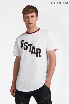 G-Star Lash Sports Graphic White T-Shirt