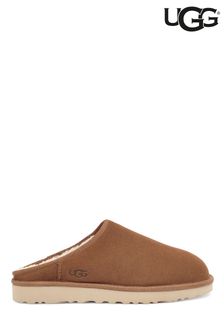 UGG Classic Slip On Brown Slippers (U22837) | £90