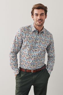 mens smart patterned shirts