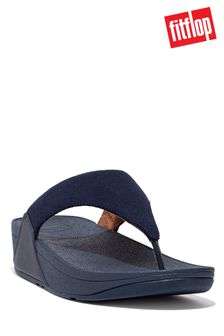 Fitflop Blue Lulu Suede Toe-Post Sandals (U26840) | £65