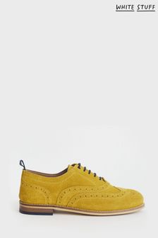White Stuff Yellow Thistle Lace Up Brogues