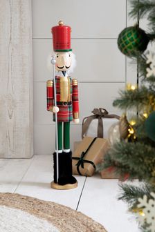 Red Traditional Christmas Nutcracker (U28643) | £35
