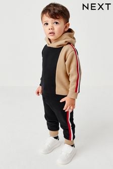Multi Colourblock Hoodie and Jogger Set (3mths-7yrs) (U28885) | £22 - £26