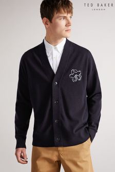 Ted Baker Blue Ditton Knitted Cardigan
